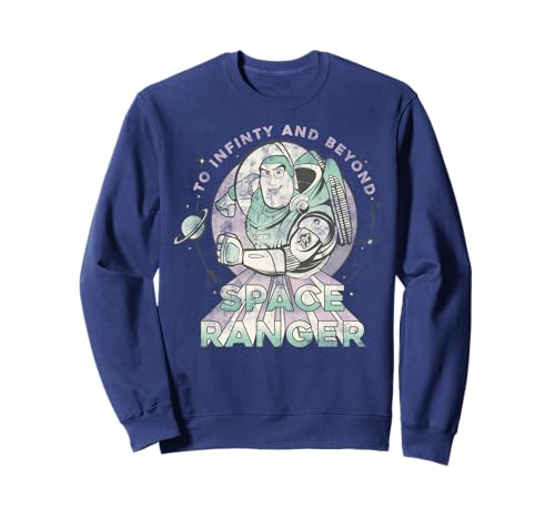 Sweat Toy Story Buzz Lightyear pull col rond imprimé Ranger de l'Espace