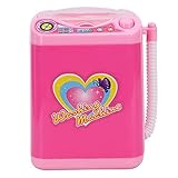 Simulation Washing Machine Toy Electric Light Mini Automatic Children Kid Safe Plastic Small Appliance Toy for Kids Playroom