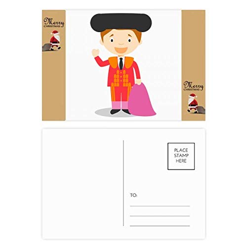 Cartes de remerciement torero pour écrire vos mercis après la fête