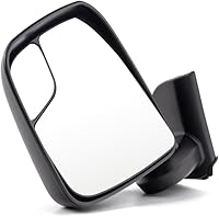 Vista 4 de Espejo de puerta para Nissan NV200 2013 14 15 16 17 2018 lado del conductor Manual Modelo S Texturizado Reemplazo para NI1320245