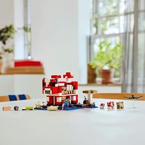 Amazon.co.jp - レゴ® マインクラフト ムーシュルームハウス 21270