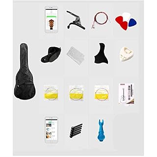 JTRHD Guitare Acoustique Débutant Guitare étudiant Novice Guitare Folk Piano Entrée Guitare Acoustique pour Adultes et Enfants (Couleur : D, Size : 38 inches) - Les Beatles, Paul McCartney, John Lennon, RIngo Starr, George Harrison JTRHD Guitare Acoustique Débutant Guitare étudiant Novice Guitare Folk Piano Entrée Guitare Acoustique pour Adultes et Enfants (Couleur : D, Size : 38 inches) – Image 6