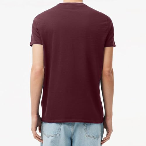 Image of Lacoste Men's Short Sleeve Pima Jersey Crew Neck Tee