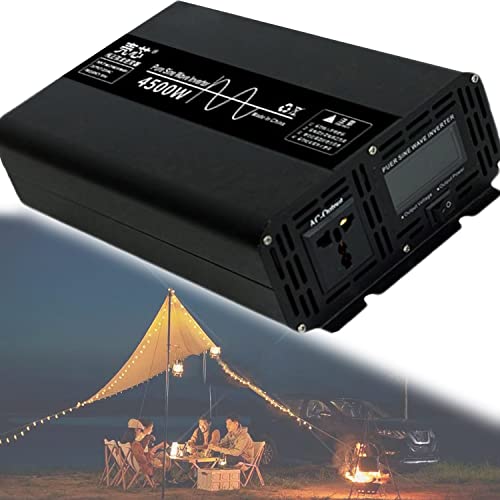 1600W/3000W/3500W/4500W/7000W/10000W bil ren sinusvåg spänningsomvandlare bil inverter 12V/24V/48V/60V till 220V/230V omvandlare inverter omvandlare, ren sinusvåg,4500W-12V