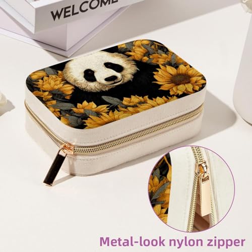 Boîte à bijoux de voyage panda pour organiser vos déplacements - 7