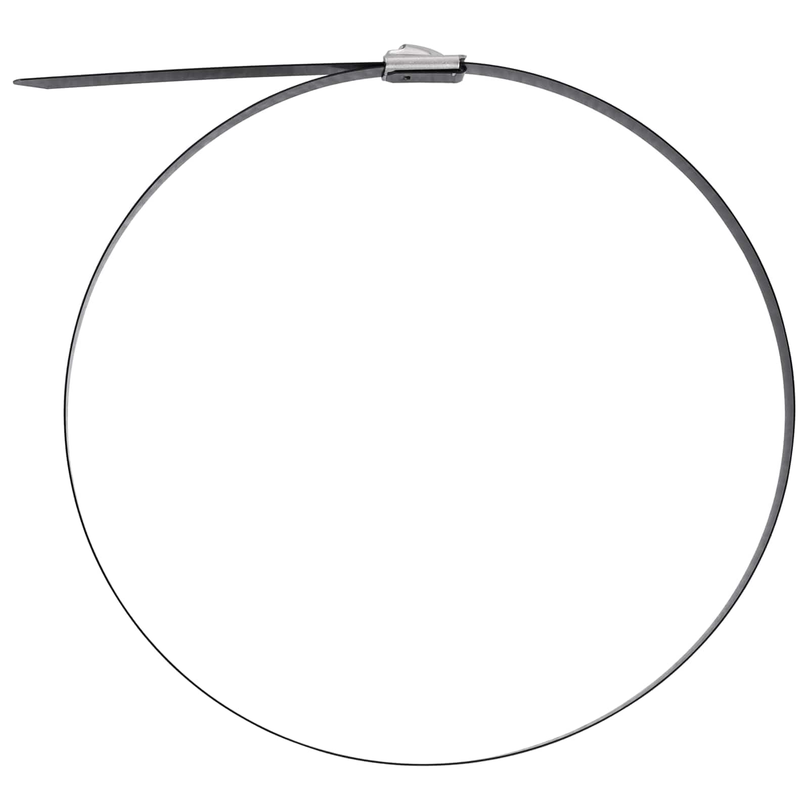 vidaXL Atadura de Cables 250 uds. 7,9 x 500 mm Negro