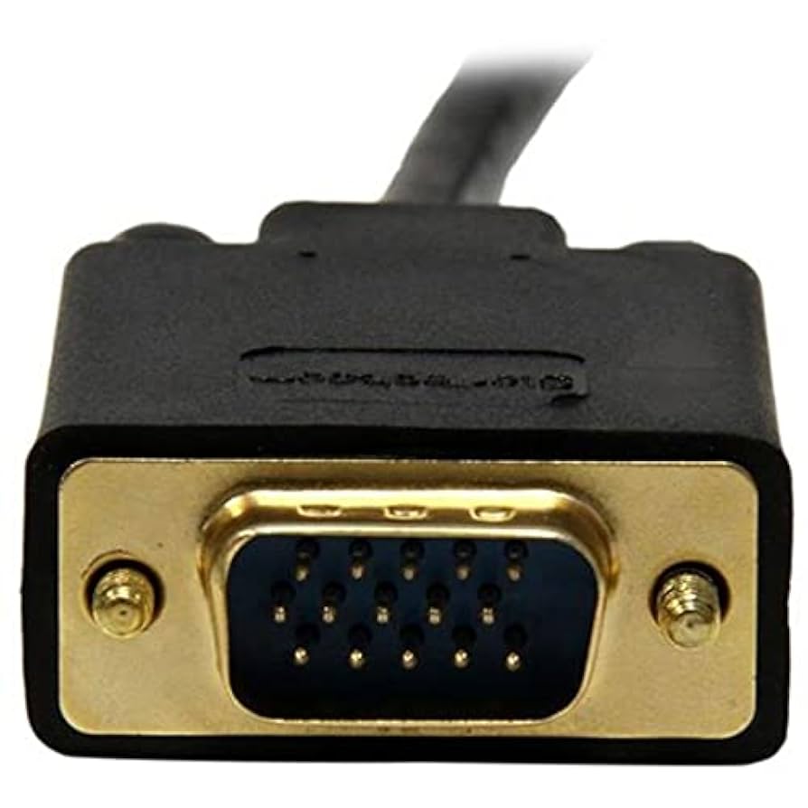 a VGAディスプレイケーブル 2本 接続確認済 Amazon.co.jp: VGA - HDMI VGAアダプタ デュアルディスプレイ