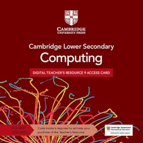 Cambridge Lower Secondary Computing Digital Teacher's Resource 9 Access Card