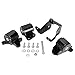 Engine Motor Mount, 4Pcs Aluminum Series Car Engine Mounting Transmission Mount Bracket