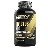 Invictus G.D.A - Hochdosierter GDA Komplex mit Berberin, Cinnulin PF® (Zimtextrakt) & bioaktiver R-Alpha -Liponsäure - 120 vegane Kapseln