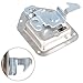 GFDKGKJ 2 Toolbox Lock Stainless Door Key Latch Paddle Handle RV Trailer 4-3/8