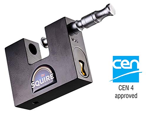 Squire Container Padlock - WS75 - Hardened Steel Block Lock - CEN 4 Rated - High Security - 4 x Keys Supplied Free of charge - Image 2