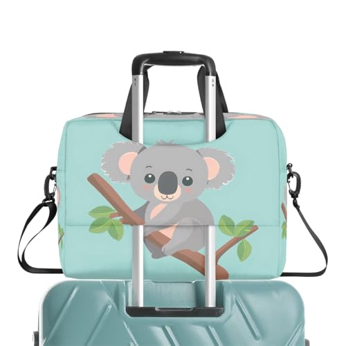 Maletín para portátil con diseño de koala tropical miniatura 7
