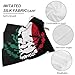 Mexico Mexican Flag Emblem Silk Like Head Scarf for Women Bandana for Hair Wrapping Fashion Accessory Square Hair Scarves 18