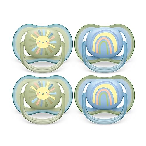 Philips Avent Ultra Air Pacifier - 4 x Light, Breathable Baby Pac...