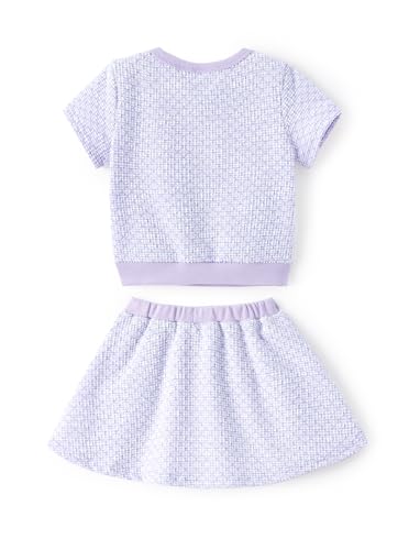 Image of Disney Frozen Elsa Minnie Princess Toddler Girl 2pcs Outfit Skirt Set 2-9Y