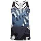 Dare2B Chaleco Termorregulador Prompt Vest Que Absorbe la Humedad, con Tecnología Vect Cool Eco Mesh y Aep, Óptimo para Senderismo y Ciclismo, Black Empowered Print, 8 Women's