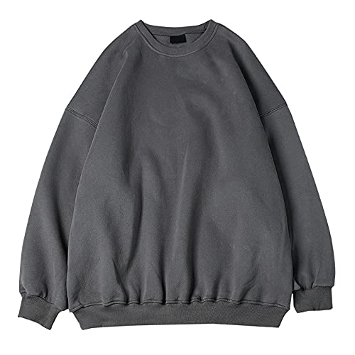 Shirts For Men Fashion Mens Hooded Sweatshirt Long Sleeve Fashion Gym Athletic Hoodies Solid Plaid Jacquard Pullover With Pocketabcg17 Dark Gray #TOP2