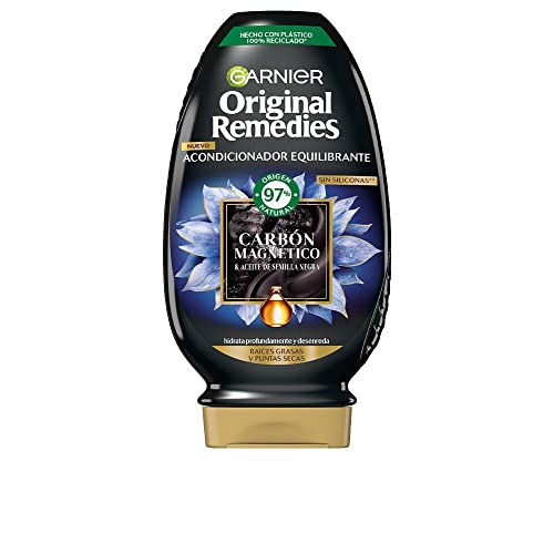 Garnier Original Remedies Acondicionador Carbón Magnetico, 250 ml