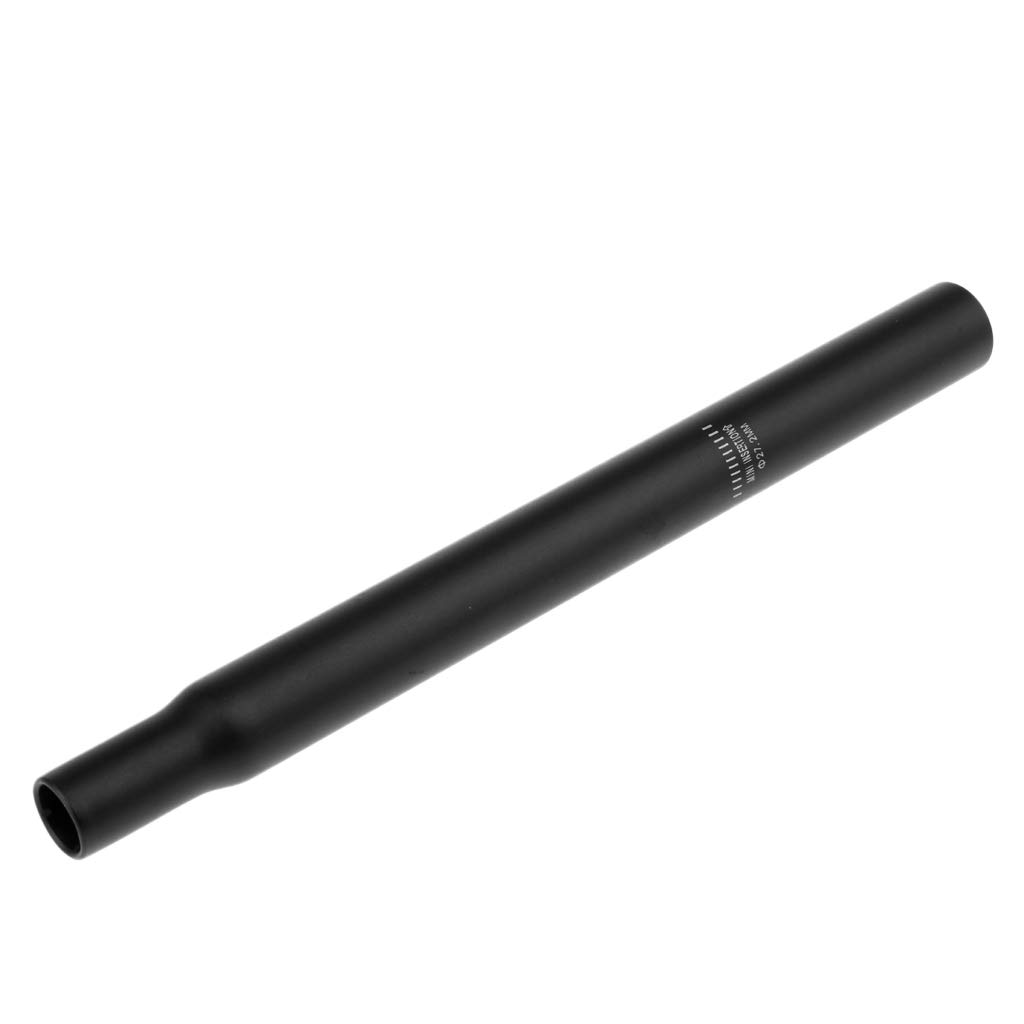 Reggisella Rettilineo rettilineo 27.2mm 250mm Black Bike Suspension Sedile Post Tube Extender - Leggero Durevole Reggisella Ammortizzato