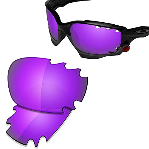 Image of SAUCER Premium Replacement Lenses & Rubber Kits for Oakley Jawbone Vented Racing Jacket (Low Bridge Fit) | UV400 Protection