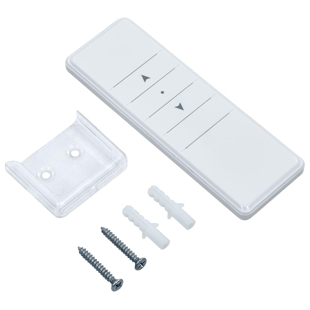 IKAYAA Tenda Retrattile elettrica Tenda da Sole 300x250 Tenda Retrattile Automatica Resistente ai Raggi UV con elecomando manovella-Antracite (Telaio Grigio)-300 x 250 cm