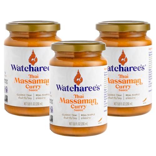 Watcharee's Thai Curry Simmer Sauces - Massaman Curry | Authentic