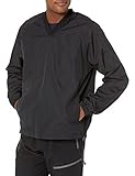 Sport-Tek V-Neck Raglan Windshirt (JST72) Wind Shirt X-Large Black