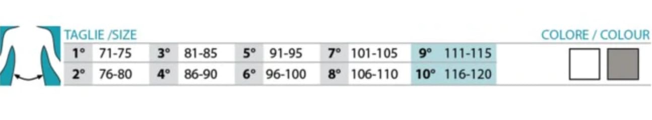 ORIONE Elastic Containment Slip Brief Ref. 309 Size 8 inch. 41.73