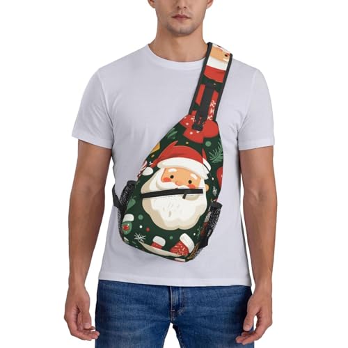 Bolso tipo bandolera Santa Claus para mujer y hombre miniatura 7