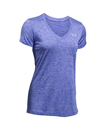 Under Armour Tech Ssv - Twist Camiseta, Morado (Constellation Purple 530), S Mujer