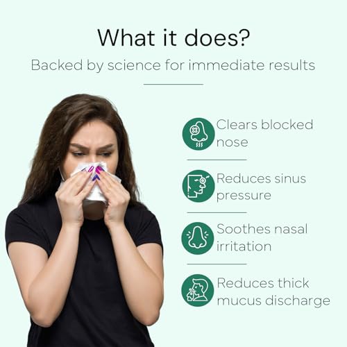 Image of Cold & Flu Nasal Spray 15ml - Natural Decongestant, Non-Drowsy, Non-Addictive, Fast Respiratory Relief, Suitable for Children, Formulated in the EU