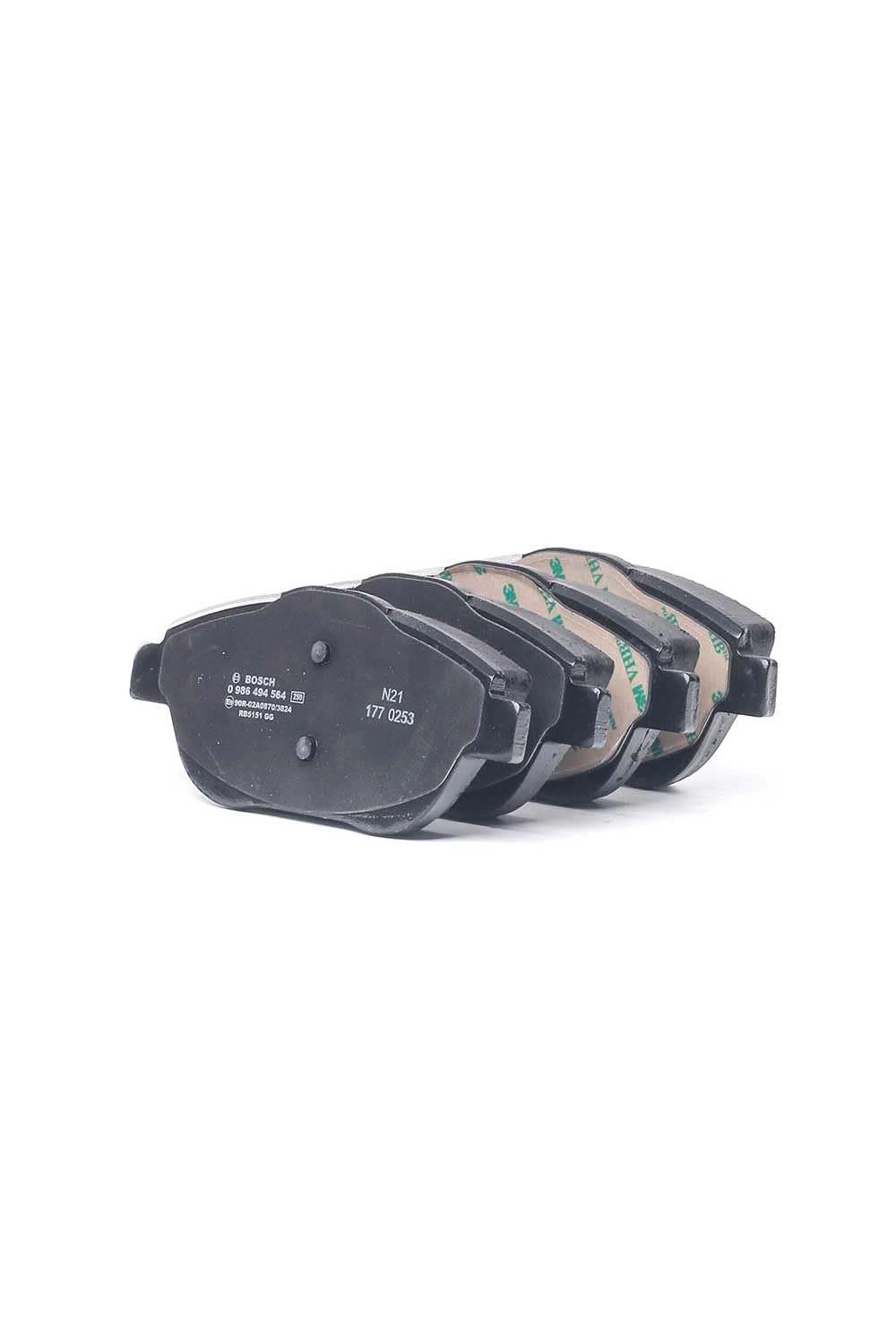 Citroen C3 Picasso ile uyumlu Ön Fren Balatası 2009-2013 Bosch Takım 0986494564