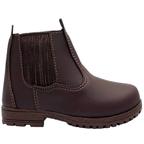 Bota Botina Jequinha Infantil Menino 09.47 (30, Café)