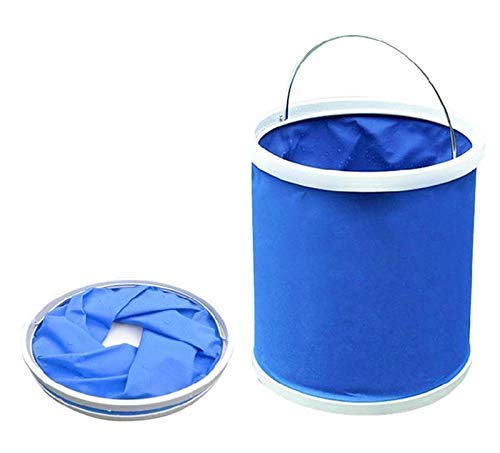 FosCadit Collapsible Foldaway Bucket - Portable Foldable Water Pail for Outdoor Camping /Car Washing/Fishing/Hiking/Boating (Multicolor) (B089T1CV2W) Amazon Price History, Amazon Price Tracker
