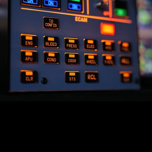 Indicador de Tren de Aterrizaje A32X Panel Integrado para MSFS miniatura 7