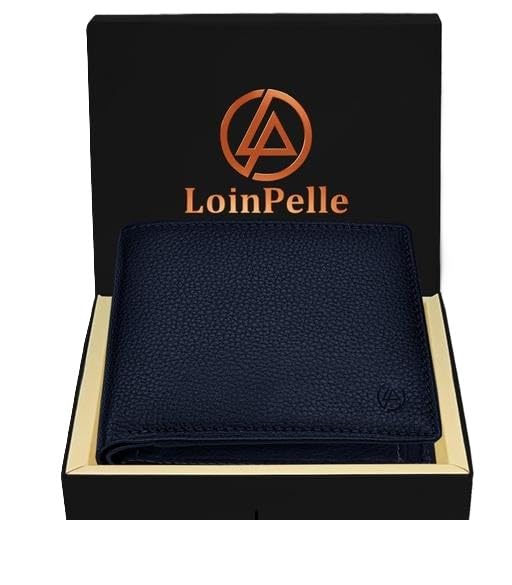 LIONPELLEProtected 100% Leather Gift Hamper for Men | Leather Wallet for Men's | Wallets Branded | Wallets for Men (Lee-on Black),Leather Wallet Combo for Men-image-34