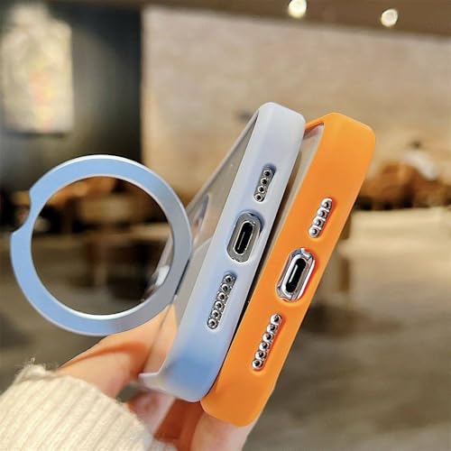 Coque iPhone 13 Pro Max bleu ciel idéale pour regarder des vidéos en mains libres - 6