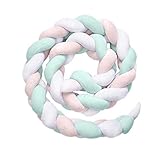 DQMEN CojíN Largo De Nudo Trenzado Para Bebé, Para Guarder