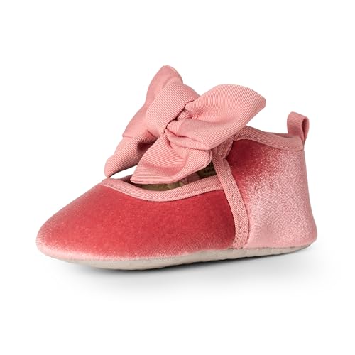 Image of Amazon Essentials x Sofia Grainge Baby Girls' Mary Jane Shoes with Bow Detail