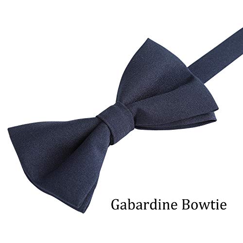 Image of WELROG Classic Pre-Tied Bow Tie for Children & Adults Solid Color Adjustable Bowtie