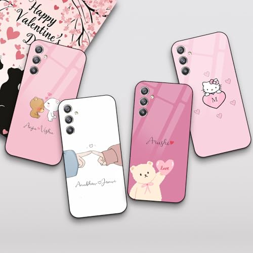 Image of COLORflow Back Cover Compatible with Samsung Galaxy A34 5G | Vibe Valentine Love Customized | Shockproof TPU Bumper with Camera Protection Back Cover Compatible with Samsung Galaxy A34 5G