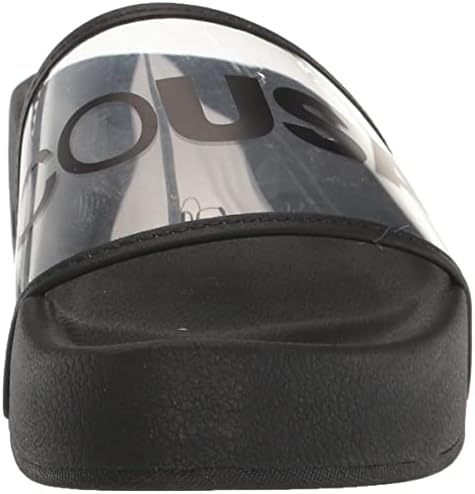 DC Women's Strap Platform Se Slide, Black/Black, 8 | Image 1