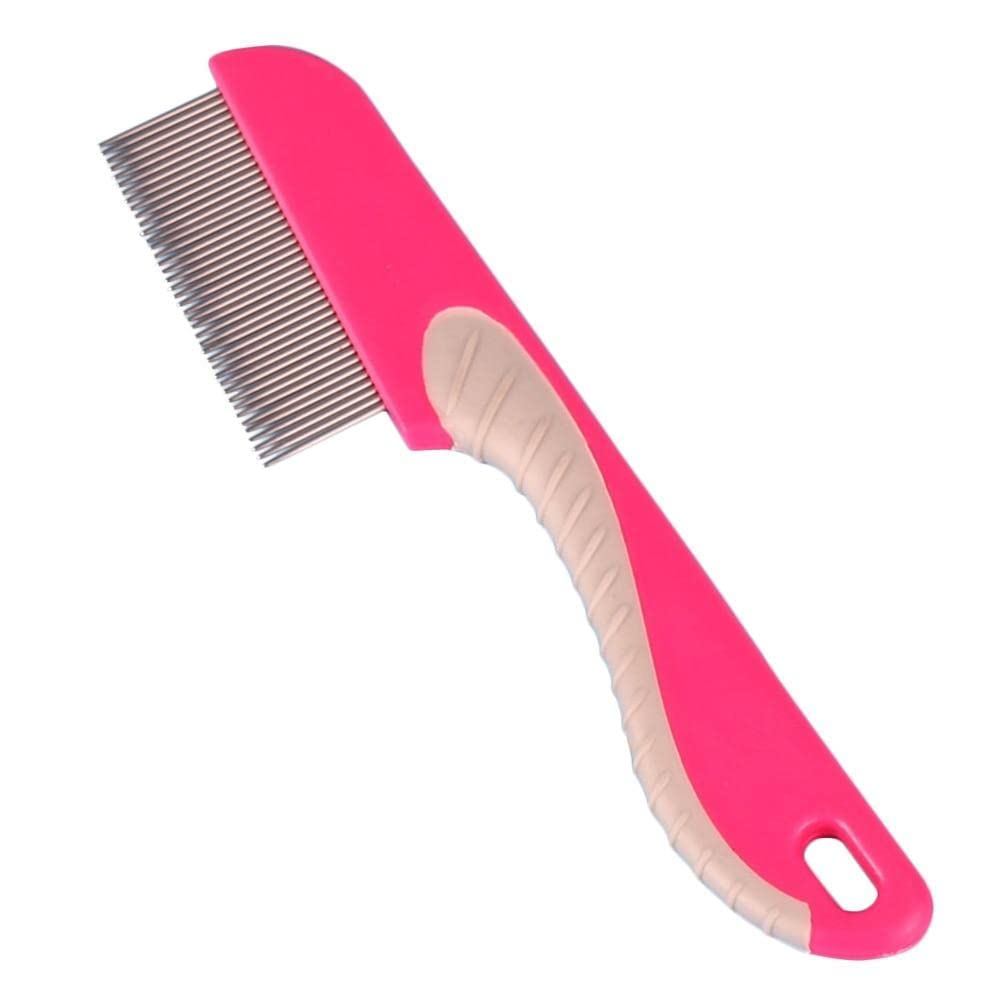 Hizu PestAmazing Stainless Metal Flea Comb for Pets Grooming Comfortable to Use Dogs, Cats, Rabbit Fur Detangling Tool Flea and Tick Prevention for Animals (Single Side Comb) (Tick Flea Comb) (B0CLVNL42B) Amazon Price History, Amazon Price Tracker