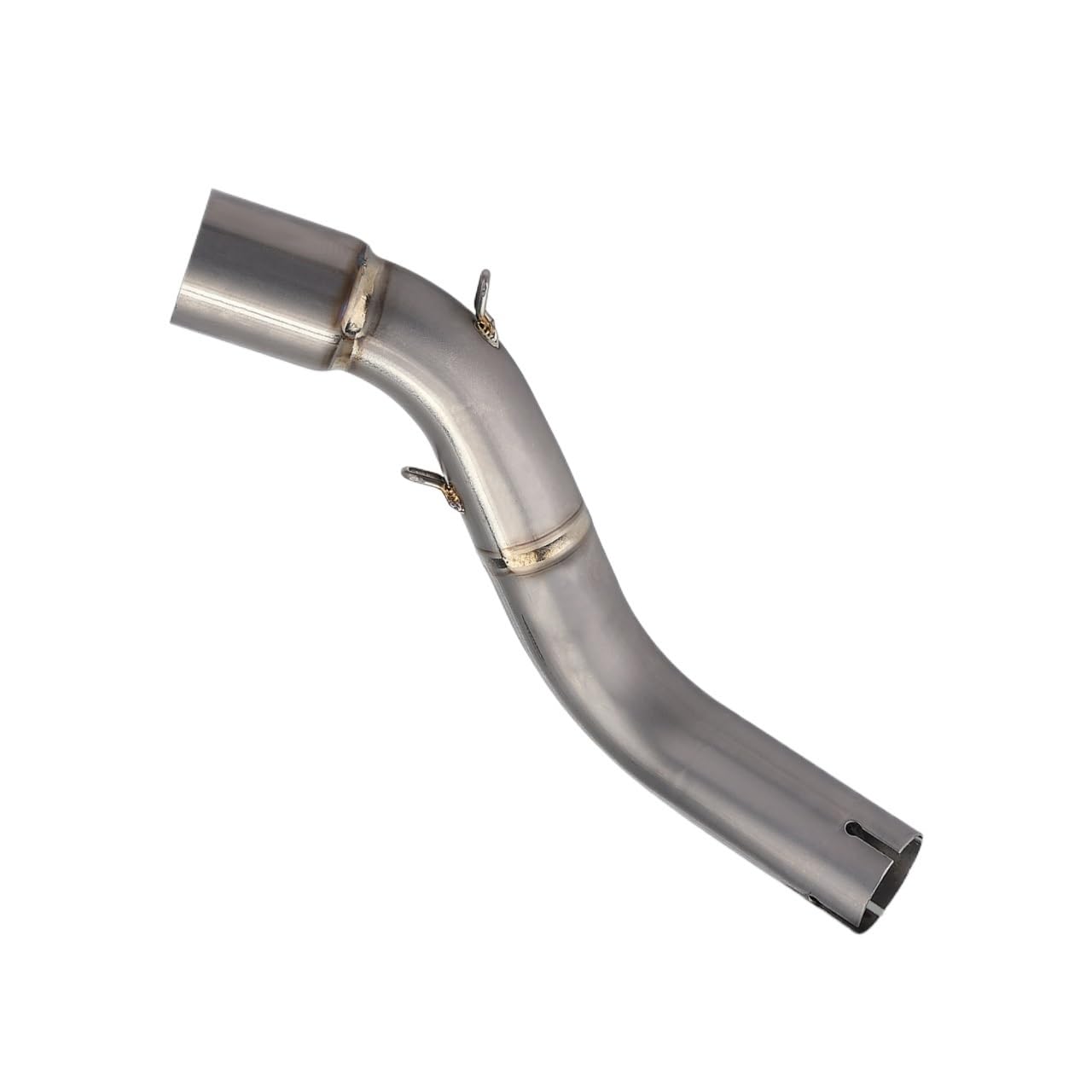 rura wydechowa motocyklowy wydech Slip On Pasuje Do Układu Wydechowego Motocykla 700MT 51MM Zmodyfikowana Rura Z Łączem Środkowym Tłumika(Titanium alloy)