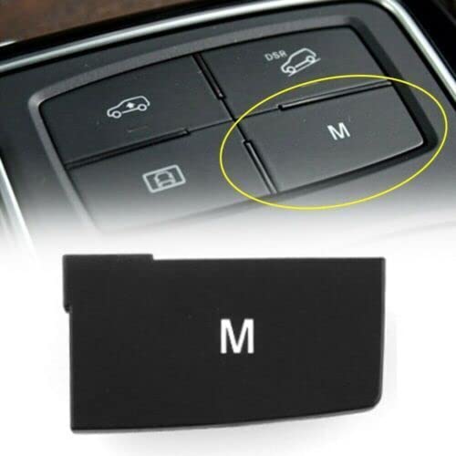 Center Switch Button Caps M Button Compatible for Mercedes-Benz ML GLE GLS W166 X166 W292 Repalces OE# 166905135