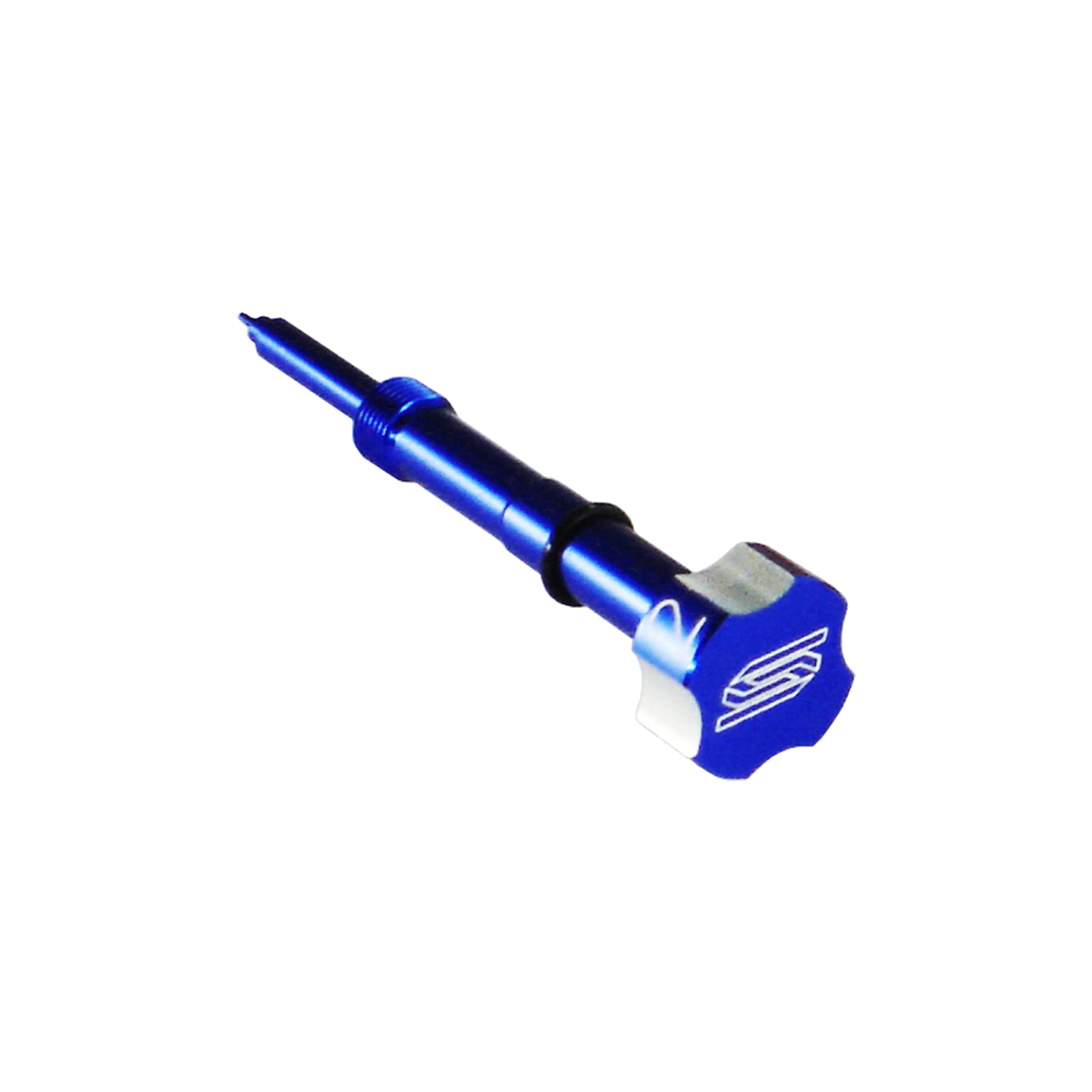 SCAR Viti per Regolazione Carburatore Keihin FCR Compatibile con KAWASAKI KX-F KXF KLX 250 450 KX250F 04-10 - Blu