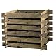 Komposter Steckkomposter Holz Kompostsilo Bausatz 100x100x70cm
