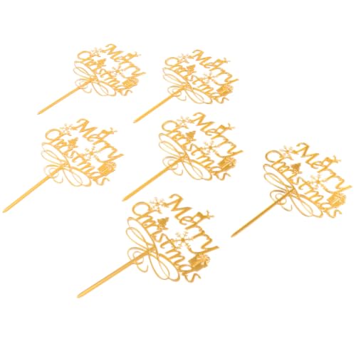 GLEAVI �N���X�}�X�P�[�L�s�b�N �A�N������ �P�[�L�f�R���[�V���� �N���X�}�X�p�[�e�B�[�p 6�Z�b�g