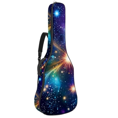 Housse universelle pour guitare acoustique style cosmique
